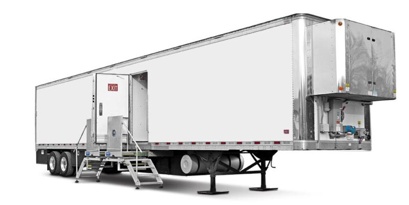 16 Stall Shower Trailer Rental in Nebraska