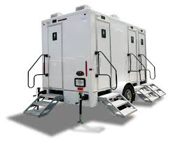 4 Stall Restroom/Shower Trailer Rentals in Nebraska