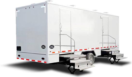 Restroom/Shower Trailer Rentals With Heating & Air Conditioning in Nebraska