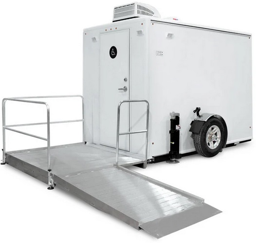 1 Stall Restroom Trailer Rental in Omaha NE